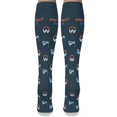 Knitted Partner Crew Socks