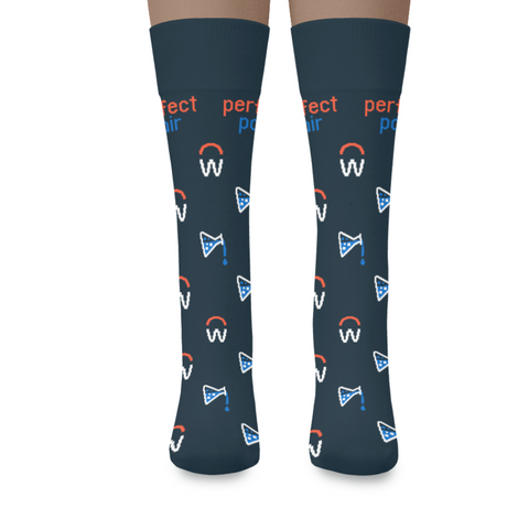 Knitted Partner Crew Socks
