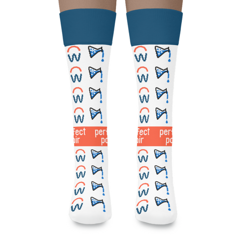 Knitted Partner Crew Socks