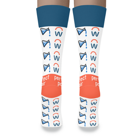Knitted Partner Crew Socks