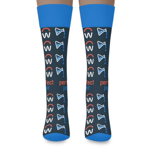 Knitted Partner Crew Socks