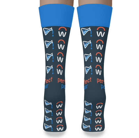 Knitted Partner Crew Socks