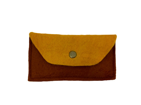 Felted Wool Organizer Pouch
