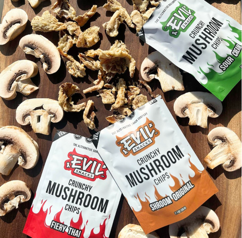 Oyster Mushroom Chips