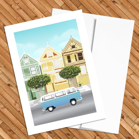 Workday Select Iconic San Francisco 5" x 7" Art Prints