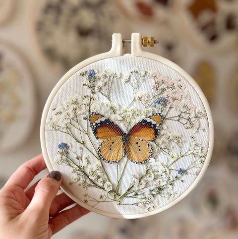 Floral Hoops