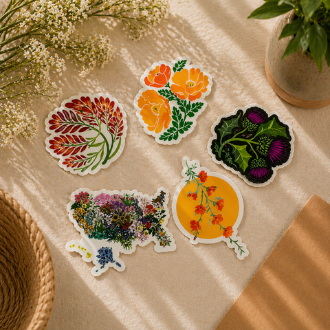 High Desert Wildflower Sticker Pack