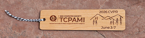 IEEE Custom Cherry Wood Bookmark