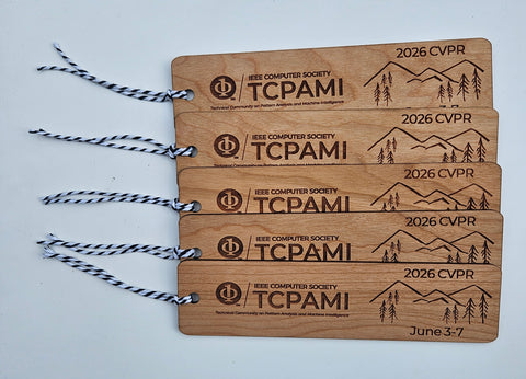 IEEE Custom Cherry Wood Bookmark