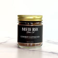 Jar of North Fork Chai Co. Cowboy Coffee Rub on a white background