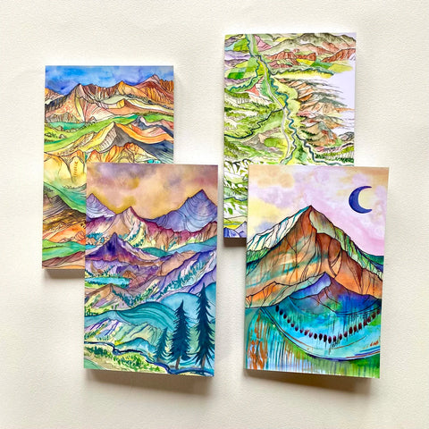 Wraparound Landscape Notebooks