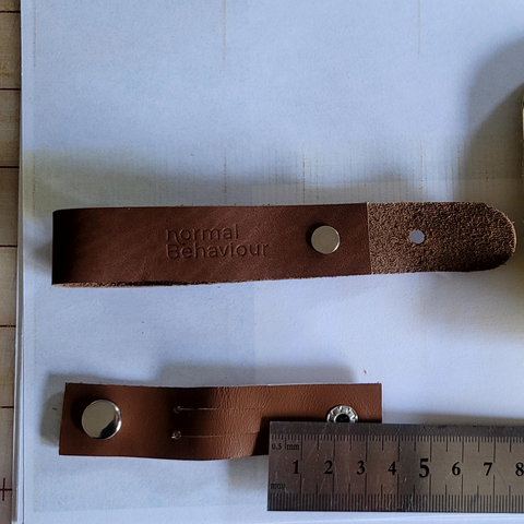 Customizable Leather Cord Catchers