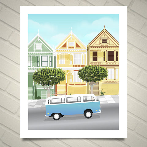 Iconic San Francisco 5" x 7" Art Prints