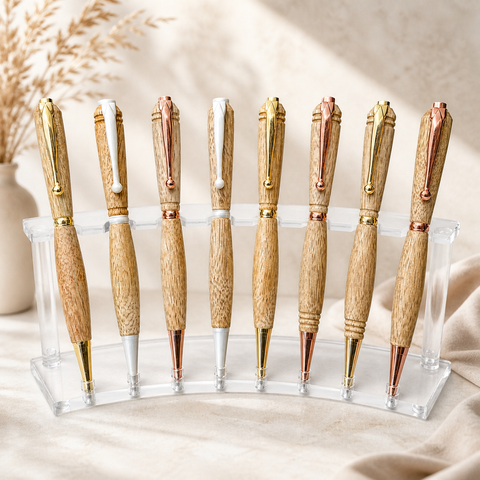 Hand-Turned Wood Pens