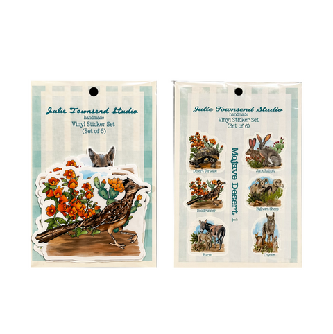 Mojave Desert Critter Sticker Sets