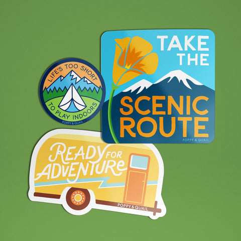 Workday Select California Sticker Packs