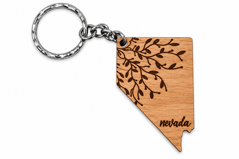 Landmark Wooden Keychain