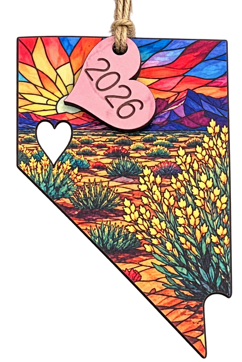 Nevada State Ornaments