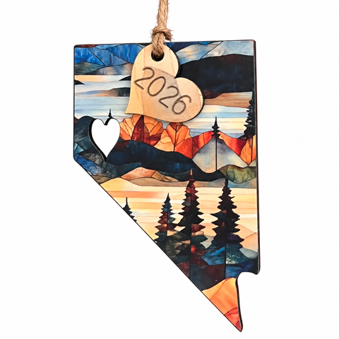 Nevada State Ornaments