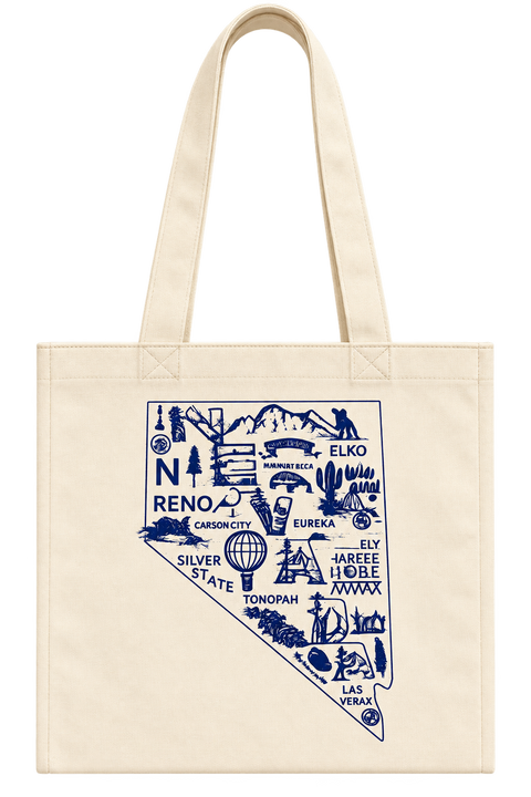 Nevada Illustrated Totes