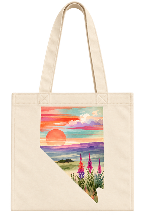 Nevada Illustrated Totes