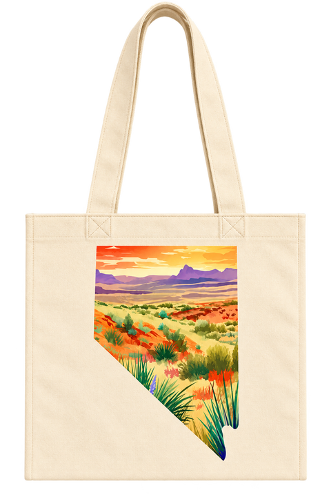 Nevada Illustrated Totes