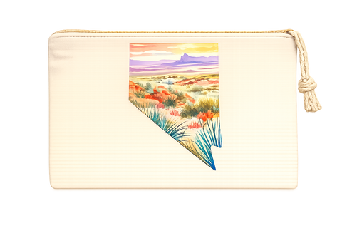 Nevada Canvas Zip Pouch
