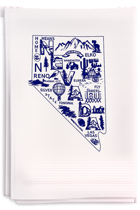 Battle Born State Tea Towels