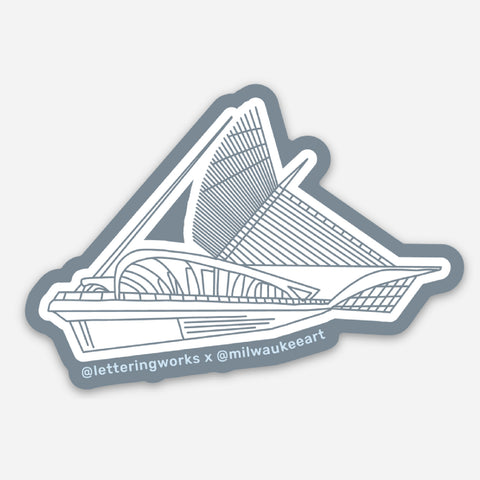 Custom Sticker Design from Lettering Works