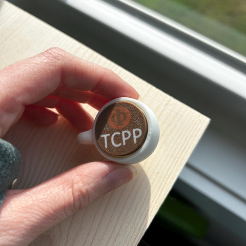Custom 3D Printed Biodegradable Coffee Fidgets
