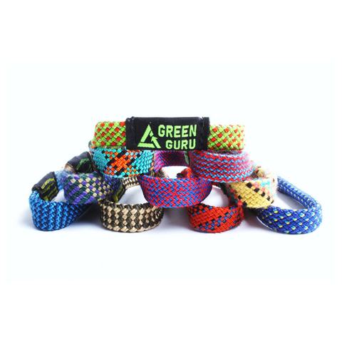Upcycled Climbing Rope Bracelets