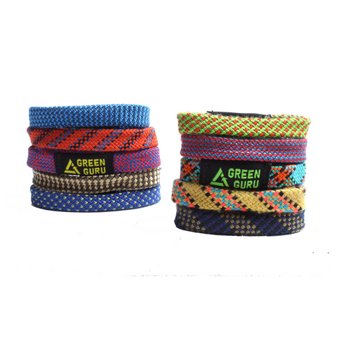 Upcycled Climbing Rope Bracelets