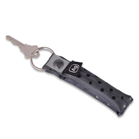 Reclaimed Tube Keychains