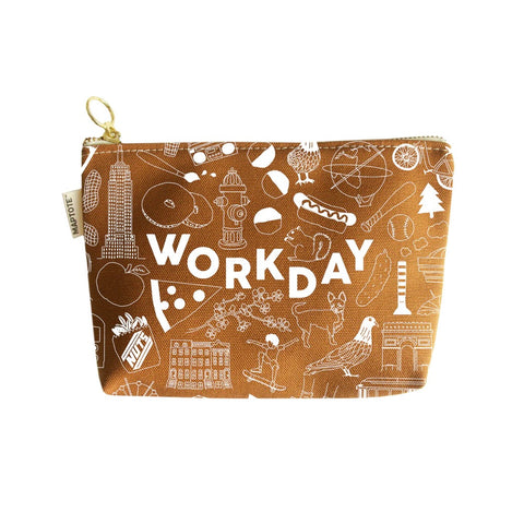 Workday Medium Zipped Pouches