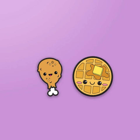 Foodie Enamel Pin Sets