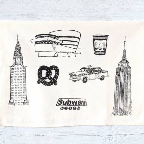 Iconic NYC Tea Towels