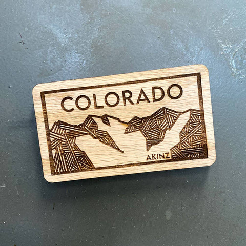 Colorado Wood Magnets