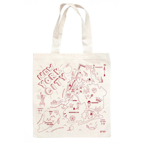 Maptote Canvas Grocery Tote