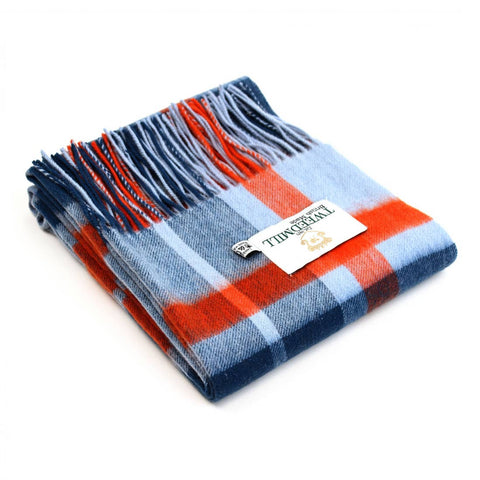 Lambswool Bright Check Scarves