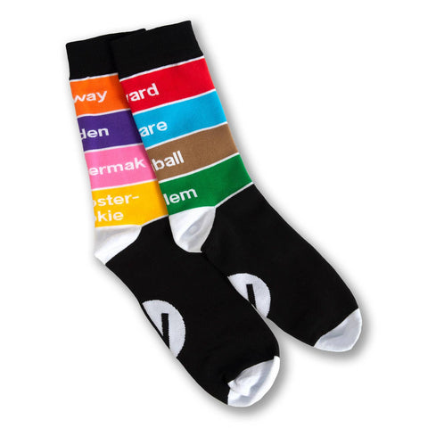 Transit Graphic Socks