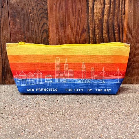 Thick Canvas San Francisco Pouches