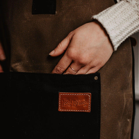 Waxed Canvas Utility Apron