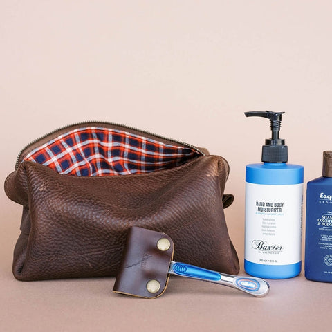 Leather Tatum Dopp Kit