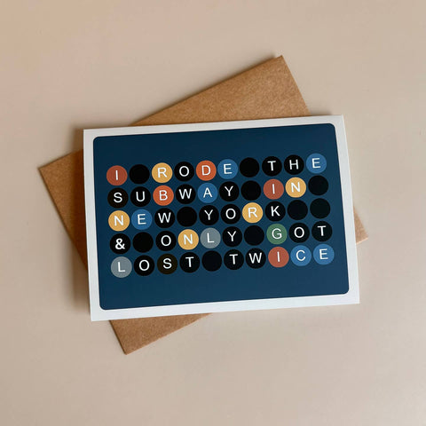 Graphic New York Notecards
