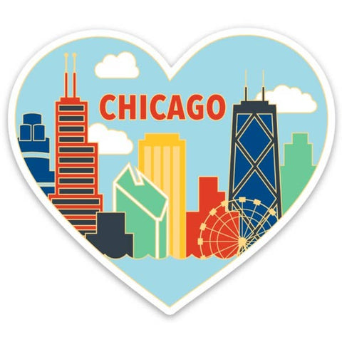 Chicago Die Cut Stickers