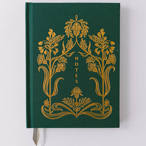 Botanical Bookcloth Journals