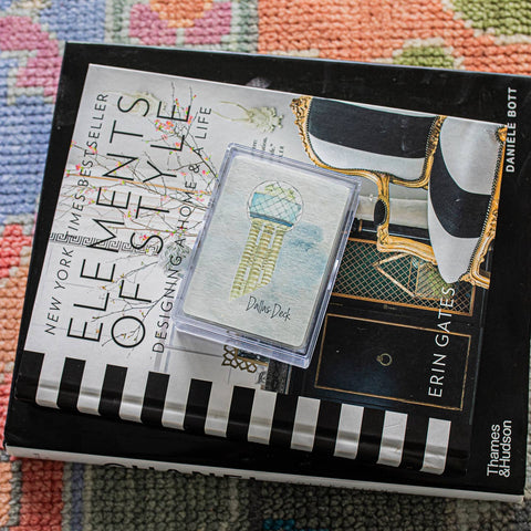 Watercolor City & State Playing Cards