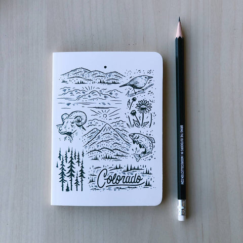 Handcrafted Pocket Notebooks Colorado