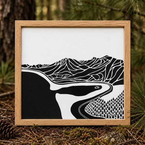Signed Watercolor Landscape Prints