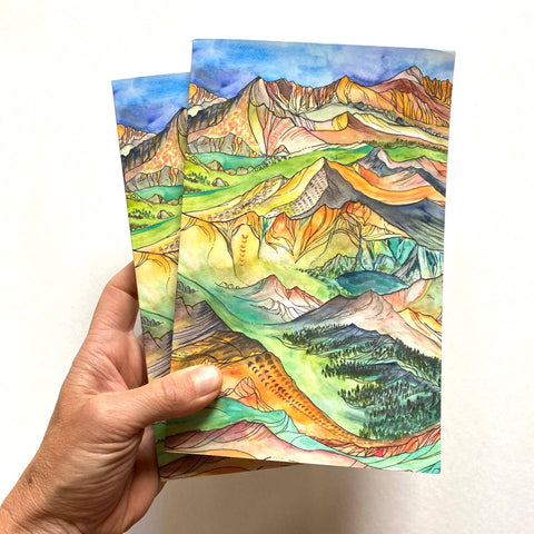 Wraparound Landscape Notebooks